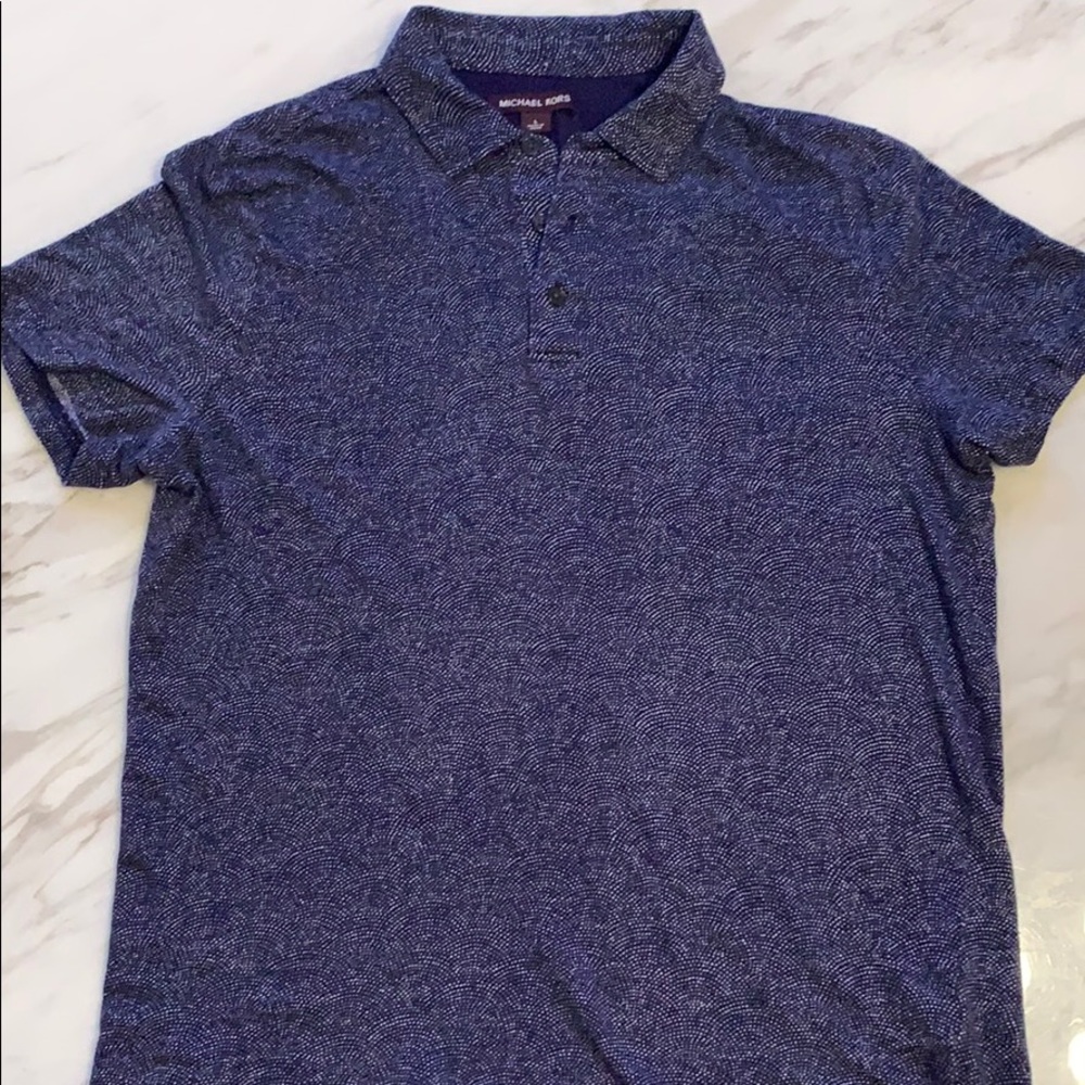 Michael Kors Men’s Collared shirt.  Sz L